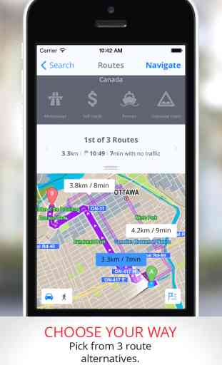 Sygic Canada: GPS Navigation 4