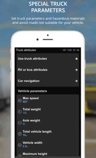 Sygic Truck GPS Navigation for Truck, Van, RV, Bus 2