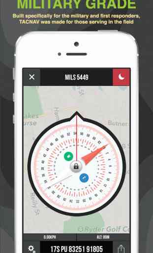Tactical NAV - GPS Navigation App For Military and First Responders 3