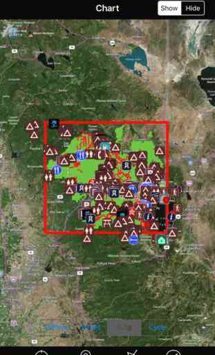 Tahoe National Forest – GPS Offline Map Navigator 1