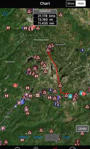 Tahoe National Forest – GPS Offline Map Navigator 3