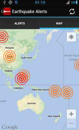 Earthquake Alerts Tracker 2