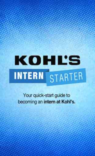 Kohl's Intern Starter App 1