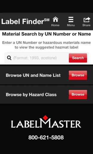 Labelmaster’s Hazmat Label Finder℠ 2