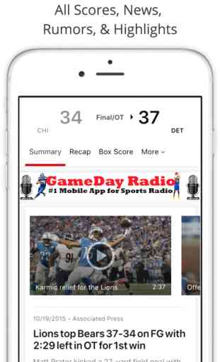 Detroit GameDay Radio for Live Sports – Lions and Red Wings Edition 2