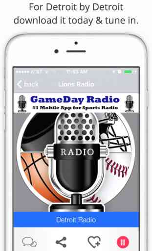 Detroit GameDay Radio for Live Sports – Lions and Red Wings Edition 4