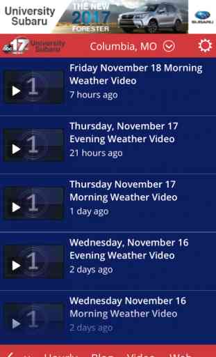 ABC 17 Stormtrack Weather App 4