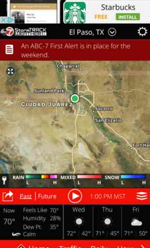 ABC-7 StormTRACK Weather Mobile App 1