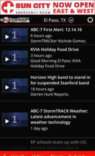 ABC-7 StormTRACK Weather Mobile App 3