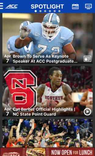 ACC Sports - Official App 1