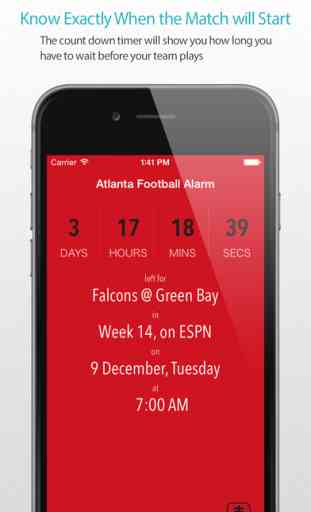 Atlanta Football Alarm Pro 1