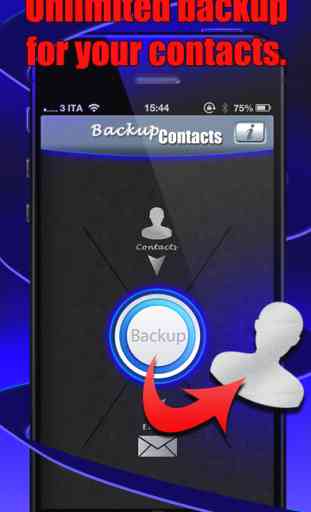 Backup Contacts Pro ( delete export and backup ) 2