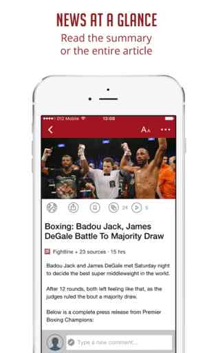 Boxing News, Rankings and Results by Sportfusion 3