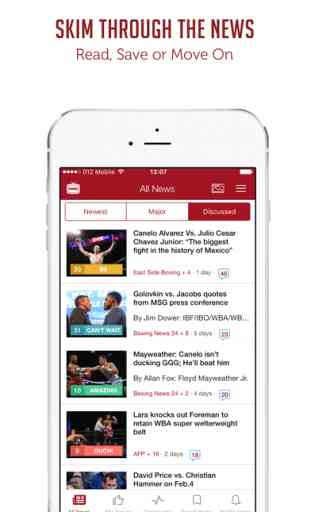 Boxing News, Rankings and Results by Sportfusion 4