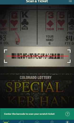 Colorado Lottery – Scan tickets to enter drawings! 1