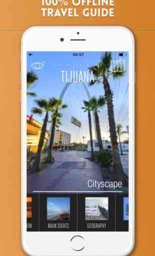 Tijuana Travel Guide and Offline Street Map 1