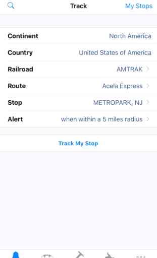 TrackMyStop: Never Miss your Stop: EZ Train Travel 1