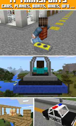 TRANSPORT MODS for MINECRAFT Pc EDITION 2