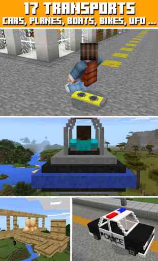 TRANSPORT MODS for MINECRAFT Pc EDITION 4