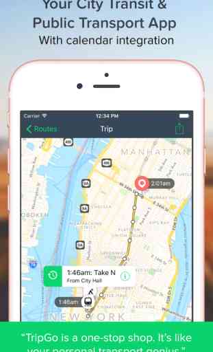 TripGo: All your transport modes, in real-time 1