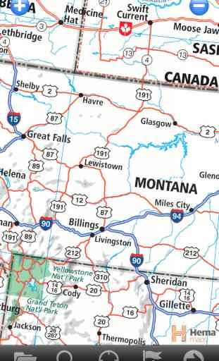 USA RoadAtlas  | United States Road Atlas with Offline GPS Navigation 3