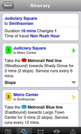 Washington Metro - Map and route planner by Zuti 3