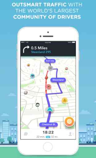 Waze - GPS Navigation, Maps & Social Traffic 1