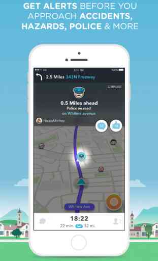 Waze - GPS Navigation, Maps & Social Traffic 2