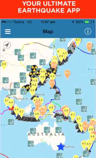 Earthquake+ | Earthquakes Map, News, Alert & Info 1