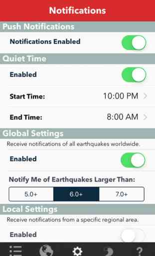 Earthquake Lite - Realtime Tracking App 4