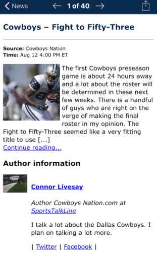 Football News - Cowboys edition 2