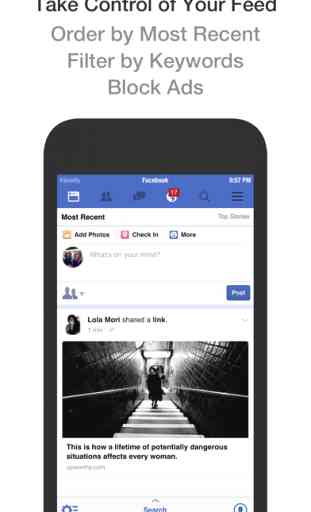 Friendly - One App for Facebook and Messenger 2