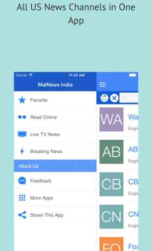 MalNews - US Live TV News Channels and Online Newspapers 2
