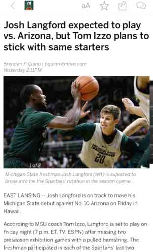 MLive.com: Michigan State Spartans Basketball News 2