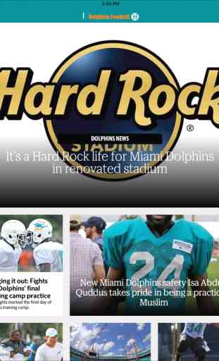 News for Dolphins Football 2