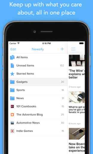 Newsify: Your News, Blog & RSS Feed Reader 3