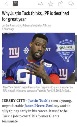 NJ.com: New York Giants News 1