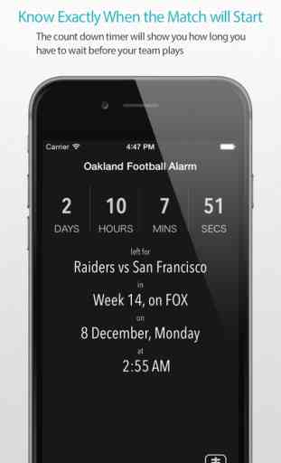 Oakland Football Alarm 1
