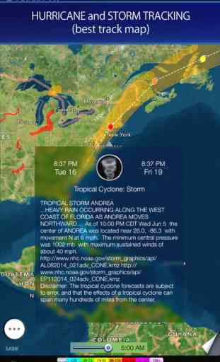 Radar HD - NOAA Hi-Def radar, storm tracker and severe weather alert map 2
