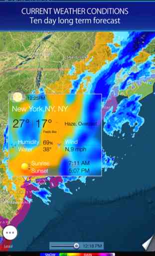 Radar HD - NOAA Hi-Def radar, storm tracker and severe weather alert map 4