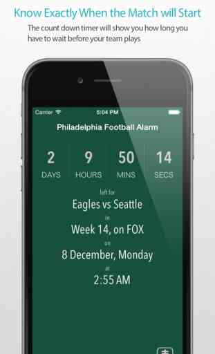 Philadelphia Football Alarm 1