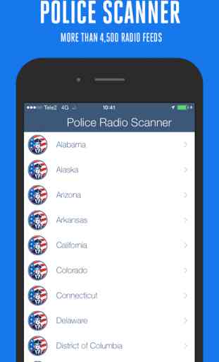 Police Radio Scanner + 4