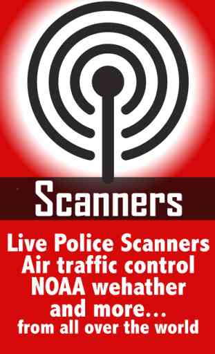Police radio scanners plus ATC & weather scanner 1