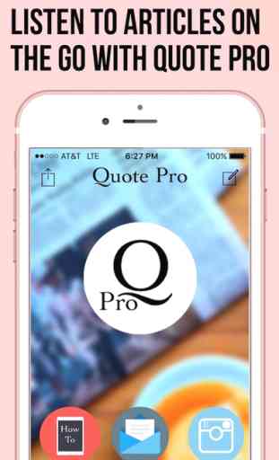 Quote Pro - The App that Reads 1