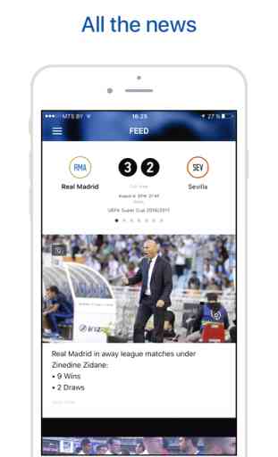 Real Live – Scores & News for Real Madrid Fans 1