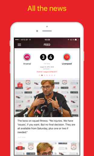 Reds Live – Scores & News for Liverpool Fans 1