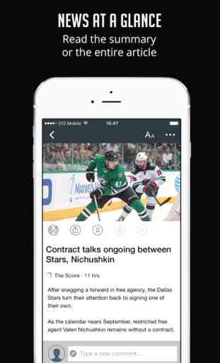 Sportfusion - Hockey News, Live Scores, Standings & Videos for NHL 3