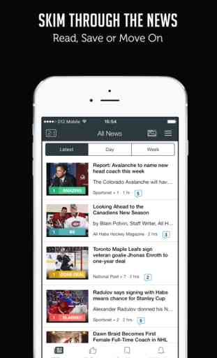Sportfusion - Hockey News, Live Scores, Standings & Videos for NHL 4