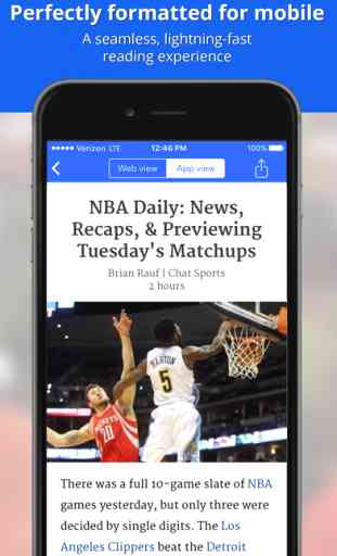 Sports News & Scores: Personalized by Chat Sports 4