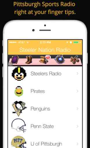 Steelers Live GameDay Nation Radio - Pittsburgh Football & Sports App Edition 1